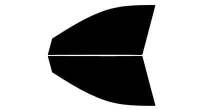 2005-2009 Kia Spectra5 Hatchback Front Windows Precut Window Tint Kit