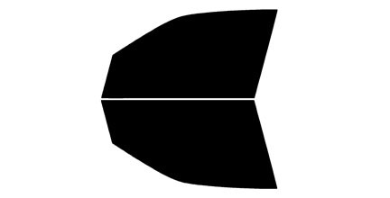 2006-2011 Cadillac DTS Front Windows Precut Window Tint Kit