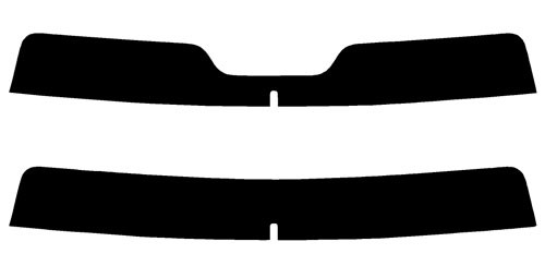 2008-2012 Mazda Tribute (Visor / Eye brow) Precut Tint Kit Automotive Window Film