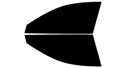 2006-2013 Lexus IS Series Front Windows Precut Window  Tint Kit