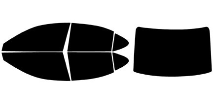 2006-2013 Lexus IS Series Full Car Precut Window  Tint Kit