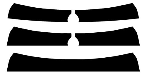 2019-2026 Ram 2500 & 3500 Crew Cab Truck Visor / Eye Brow Precut Window Tint Kit