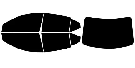 2020-2025 Nissan Sentra Full Car Precut Window Tint Kit
