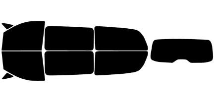 2017-2021 Mercedes-Benz Metris Passenger Van Full Kit Precut Window Tint Kit