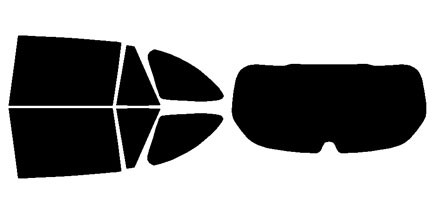 2020-2025 Subaru Outback Rear Car Precut Window Tint Kit