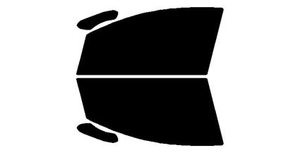 2018-2025 Nissan Leaf Front Windows Precut Window Tint Kit