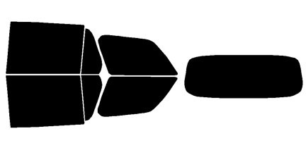 2020-2026 Lincoln Aviator Rear Car Precut Window Tint Kit