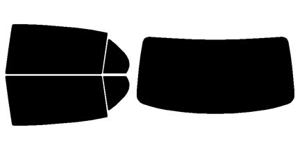 2018-2022 Genesis G90 Rear Car Precut Window Tint Kit