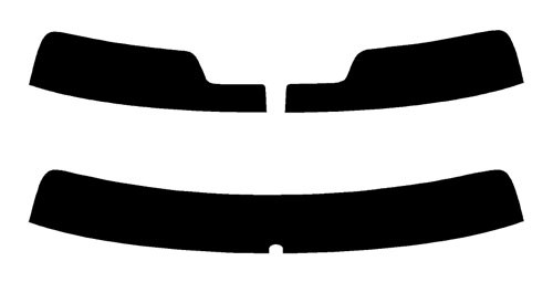 2016-2020 Honda Civic Coupe Precut Visor Brow