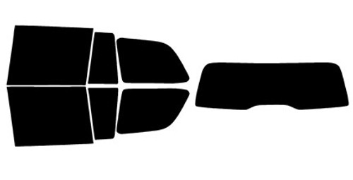 2017-2019 Mercedes Benz GLS SUV Rear Car Precut Window Tint Kit