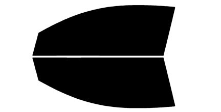 2011-2017 Mercedes Benz E-Class Convertible Front Windows Precut Window Tint Kit