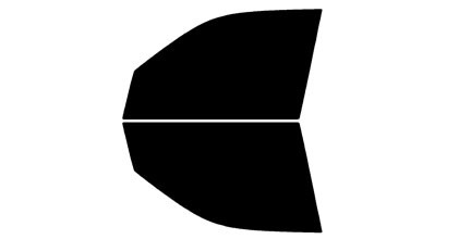 1996-2002 Mercedes Benz E-Class Sedan Front Windows Precut Window Tint Kit