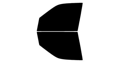 1993-1999 Mercedes Benz S-Class Sedan Front Windows Precut Window Tint Kit