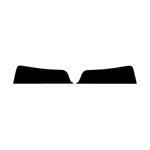 2003-2012 Mercedes Benz SL-Class (Visor / Eye brow) Precut Tint Kit Automotive Window Film