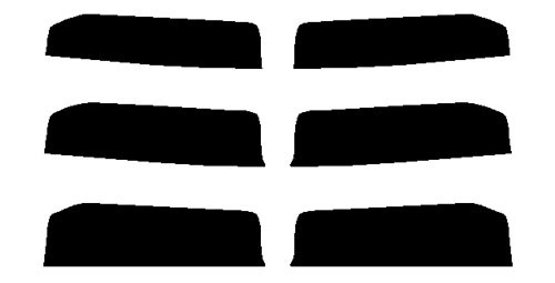 2015-2026 Transit Van Low Roof  (Visor / Eye brow) Precut Tint Kit Automotive Window Film