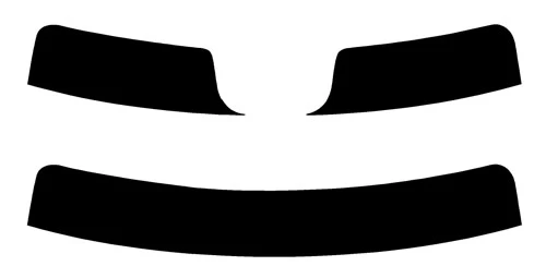 2021-2027 Nissan Rogue (Visor / Eye brow) Precut Tint Kit Automotive Window Film