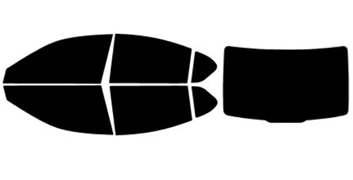 2021-2025 Lexus IS Series Sedan Full Car Precut Window  Tint Kit