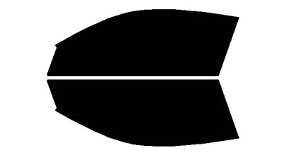 2021-2027 BMW 4 Series Coupe Front Windows Precut Window Tint Kit