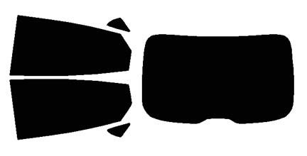 2021-2026 Ford Mustang Mach-E Rear Car Precut Window Tint Kit