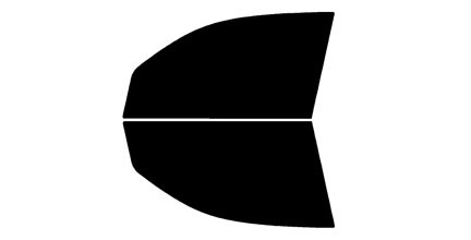 2020-2026 Mercedes Benz GLB-Class Front Windows Precut Window Tint Kit