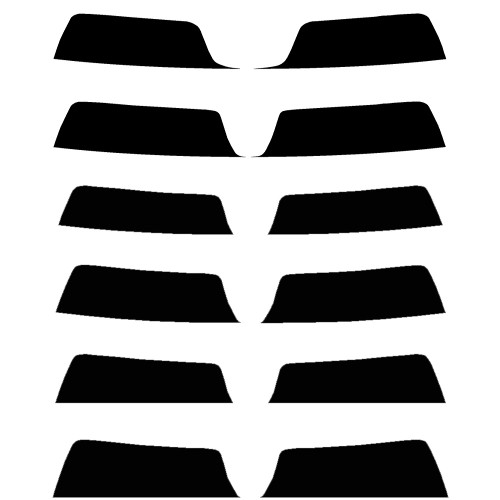 2022-2026 Acura MDX (Visor / Eye brow) Precut Tint Kit Automotive Window Film