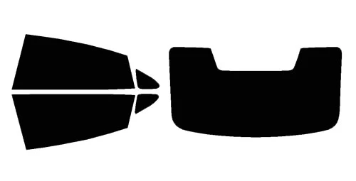 2022-2027 Audi e-tron GT Rear Car Precut Window Tint Kit
