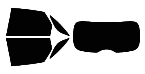 2022-2026 Genesis GV70 Rear Car Precut Window Tint Kit