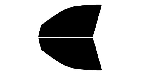 1998-2011 Lincoln Town Car Front Windows Precut Window Tint Kit