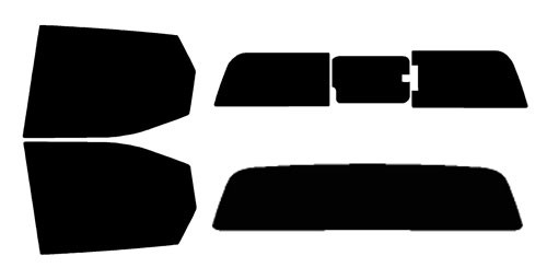 2022-2026 Hyundai Santa Cruz Rear Car Precut Window Tint Kit