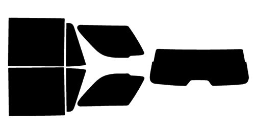 2021-2026 Cadillac Escalade Rear Car Precut Window Tint Kit