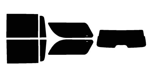 2021-2027 Cadillac Escalade ESV Rear Car Precut Window Tint Kit