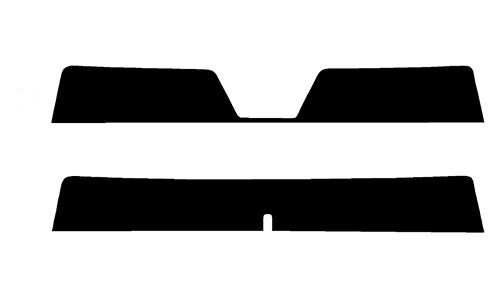 PreCut Window Film 5% VLT Limo Black Tint For Ford Mustang Coupe ONLY 1979-1993 - Advanced Nano Carbon Dyed, Scratch Resistant, 7 Year Warranty, Made In USA