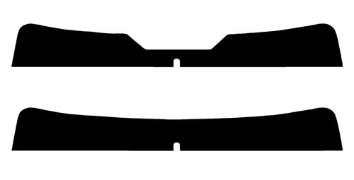 2002-2007 Jeep Liberty (Visor / Eye brow) Precut Tint Kit Automotive Window Film