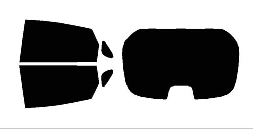 2022-2026 Honda Civic Hatchback Rear Car Precut Window Tint Kit