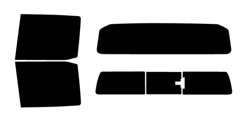 2022-2026 Ford Maverick Crew Cab Rear Car Precut Window Tint Kit