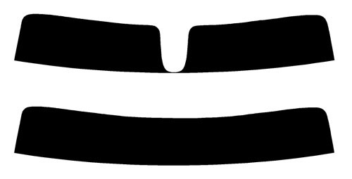 2021-2027 GMC Yukon (Visor / Eye brow) Precut Tint Kit Automotive Window Film