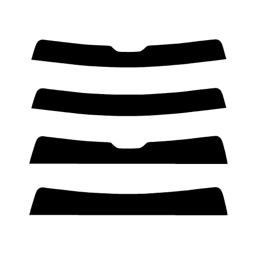 2002-2005 Kia Sedona (Visor / Eye brow) Precut Tint Kit Automotive Window Film