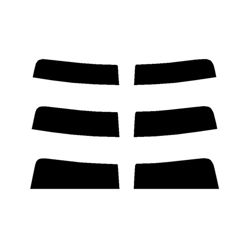 2015-2016 Hyundai Genesis Sedan (Visor / Eye brow) Precut Tint Kit Automotive Window Film