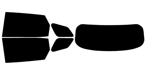 2023-2026 Kia Sportage Rear Car Precut Window Tint Kit