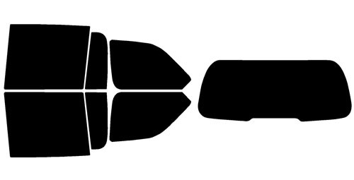 2022-2026 Jeep Grand Cherokee Rear Car Precut Window Tint Kit