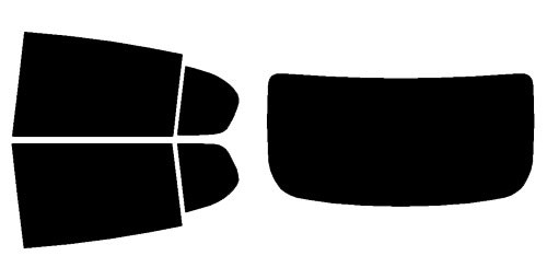 2022-2024 Volvo C40 Rear Car Precut Window Tint Kit