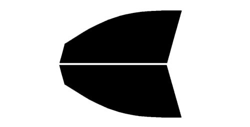 2022-2024 Volvo C40 Front Windows Precut Window Tint Kit