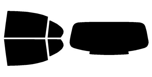 2022-2026 Mercedes Benz C Class Sedan Rear Car Precut Window Tint Kit