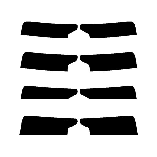 2016-2019 Buick Cascada (Visor / Eye brow) Precut Tint Kit Automotive Window Film