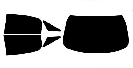 2019-2022 Toyota Avalon Rear Car Precut Window Tint Kit