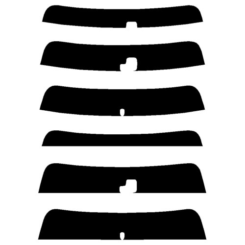 2007-2012 Lincoln MKZ (Visor / Eye brow) Precut Tint Kit Automotive Window Film