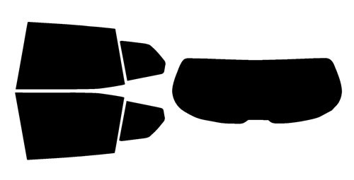 2022-2026 BMW iX Rear Car Precut Window Tint Kit