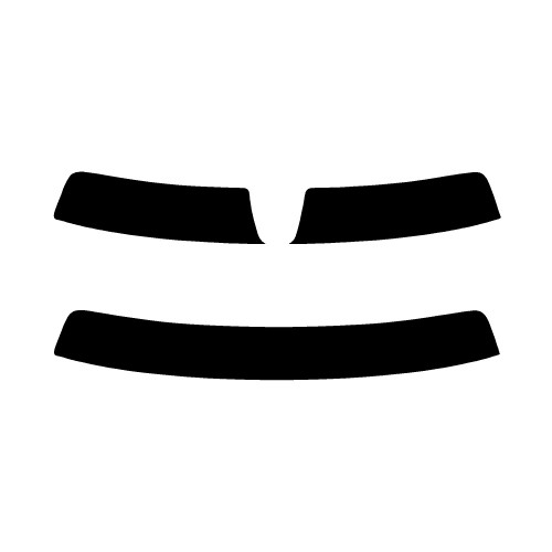 2015-2020 Mercedes Benz GLA-Class (Visor / Eye brow) Precut Tint Kit Automotive Window Film