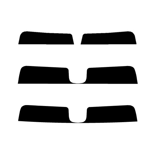 2020-2025 Mercedes Benz GLB-Class (Visor / Eye brow) Precut Tint Kit Automotive Window Film