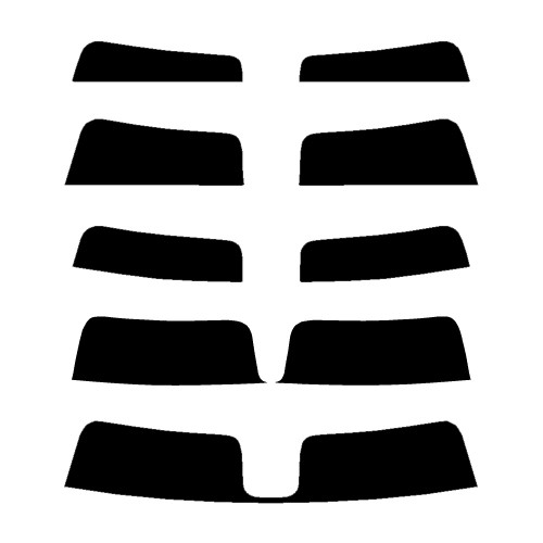 2013-2021 Mercedes Benz SL-Class (Visor / Eye brow) Precut Tint Kit Automotive Window Film